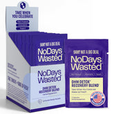 No Days Wasted DHM Detox, botella principal, ayuda a sentirse renovado tras una noche.