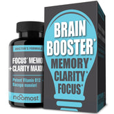 NooMost cerebro: frasco visible para enfoque