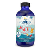 Nordic Naturals Ninos DHA fresa, bote 8 oz, facilita ingesta diaria de omega-3.