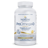 Nordic Naturals ProOmega-D, botella limón: sabor agradable y absorción eficiente.
