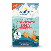 Nordic Naturals Zero Sugar Gominolas para Niños, empaque individual, ideal para viajar.