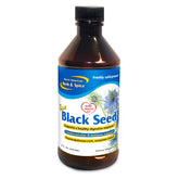 North American Herb & Spice aceite de semilla negra en botella para bienestar diario