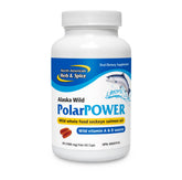 Polar Power de North American Herb & Spice en frasco, cápsulas de aceite de pescado.