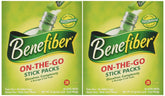 NOVARTIS Benefiber Palito: imagen de caja con dos paquetes para fibra diaria.