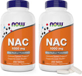 NOW Foods NAC 1000 mg frente del envase, suplemento diario