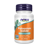 NOW Foods Yoduro de Potasio 30 mg, frontal del envase, uso a corto plazo