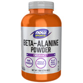 NOW Foods Beta-Alanina en polvo, botella, apoyo a la resistencia muscular durante entrenamientos intensos.