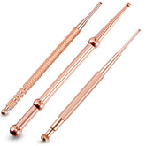 Conjunto Nuanchu tres piezas para masaje facial y relajación.
