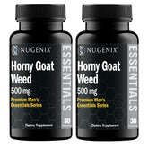 Nugenix Esenciales Epimedium cápsulas frente, posible apoyo a la vitalidad diaria