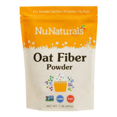 Nunaturals envase de fibra de avena para batidos y horneados