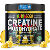 NUTRAGOGO gominolas de creatina monohidrato en bote para entrenamiento diario