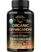 Nutraharmony Ashwagandha cápsulas: posible apoyo para el manejo del estrés diario.