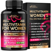 NutraHarmony multivitaminas para mujeres 47en1 cápsula diaria para energía y bienestar