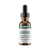 NutraMedix Adrenal Fatigue Suplemento, frasco visible para apoyar energía diaria.