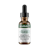 NutraMedix Teasel Extract frasco con gotero para dosis diarias