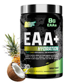 Nutrex Research EAA Hydration, botella Maui Twist para recuperación muscular durante el entrenamiento