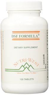 Nutri-West DSF Fórmula: bote con tabletas, fácil dosificación diaria.