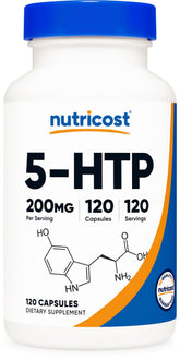 Nutricost 5-HTP cápsulas vegetarianas para uso diario