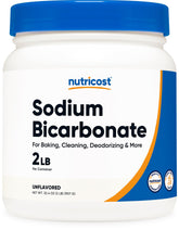 Nutricost bicarbonato de sodio polvo para hornear y limpieza suave