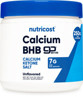 Nutricost Calcium BHB sin sabor: mezcla fácil en batidos para tus días activos