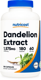 Nutricost Diente de León botella: apoyo diario al bienestar.