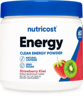 Nutricost Energy Complex: botella frontal lista para energía diaria.