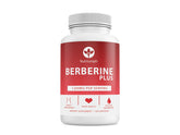 Nutriumph Berberina Plus, cápsulas en bote frontal para apoyar funciones metabólicas saludables.
