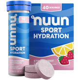 Nuun Sport, tabletas en tubo para hidratación rápida durante el entrenamiento.