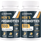 Ocshesally Probioticos para hombres: botella de 120 cápsulas para uso diario