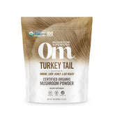 OM MUSHROOM SUPERFOOD Cola de Pavo polvo orgánico en empaque para uso diario