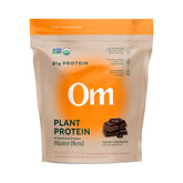 OM MUSHROOM MASTER BLEND chocolate bolsa: proteína vegetal y hongos para energía diaria