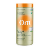 OM MUSHROOM SUPERFOOD Mezcla Matcha Latte empaque listo para empezar el día con enfoque.