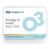 OmegaQuant Omega-3 Index Basic: caja para iniciar la prueba en casa