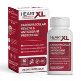OmegaXL HeartXL Advanced: botella de cápsulas para apoyo potencial de salud cardíaca y circulatoria.