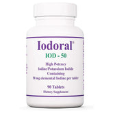 Optimox Iodoral 50 mg tableta diaria, apoyo a la función tiroidea