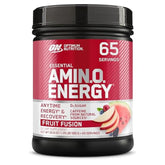 Amino Energy de Optimum Nutrition, envase Fruta Fusion para energía sostenida