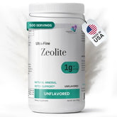 Organic Excellence Zeolita Clinoptilolita: bote de 500 porciones para apoyo digestivo