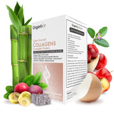 Organixx Colágeno limpio sin sabor, polvo para uso diario y disolución fácil.