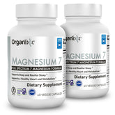 Organixx magnesio glicinato, botella visible, apoyo diario para bienestar.