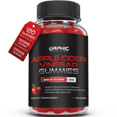 Gomitas ORPHIC NUTRITION con vinagre de manzana 1000 mg para digestión.