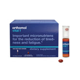 Orthomol Vital F, botella vertido: aporte nutritivo para empezar el día con energía.