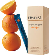 Ownist Triple Collagen Paquetes Portatil muestra empaque para llevar
