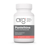Pantetina Allergy Research Group, cápsulas vegetales 660 mg, apoyo metabólico diario.
