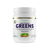 Paradise Herbs ORAC Energy Greens, polvo cucharada para antioxidantes y energía diaria.