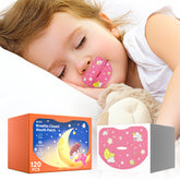 Parche cierre boca para niños: aplicación suave en los labios para dormir mejor