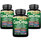 Parrox CanDitox: cápsulas en botella, fáciles de incorporar en la rutina diaria.