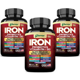 Parrox Elemental Iron con liberación lenta en botella para uso diario