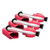 Peeps limpiador de gafas carbono microfibra rosa, paquete de 3 unidades para uso diario