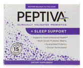 Peptiva: envase de cápsulas para apoyo digestivo durante la noche