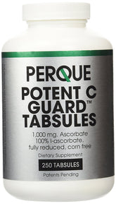 PERQUE Potent C Guard 1000 mg, envase de tabletas para uso diario